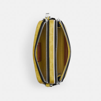 Colton Crossbody Bag 19 In Signature Canvas With Coach Graphic