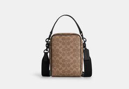 Tristan Crossbody Bag 14 In Signature Canvas