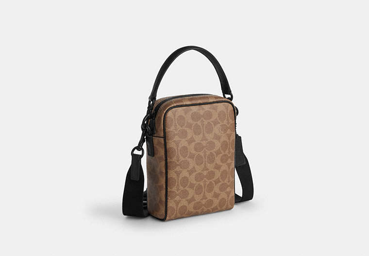 Tristan Crossbody Bag 14 In Signature Canvas