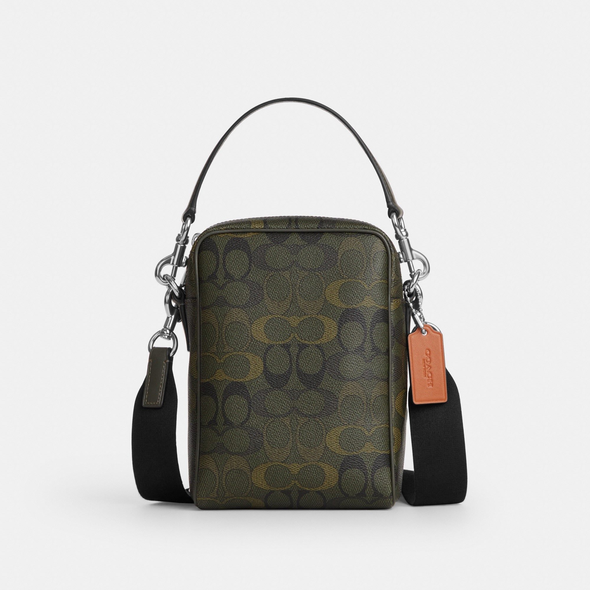 Tristan Crossbody Bag 14 In Signature Camo Print