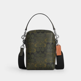 Tristan Crossbody Bag 14 In Signature Camo Print