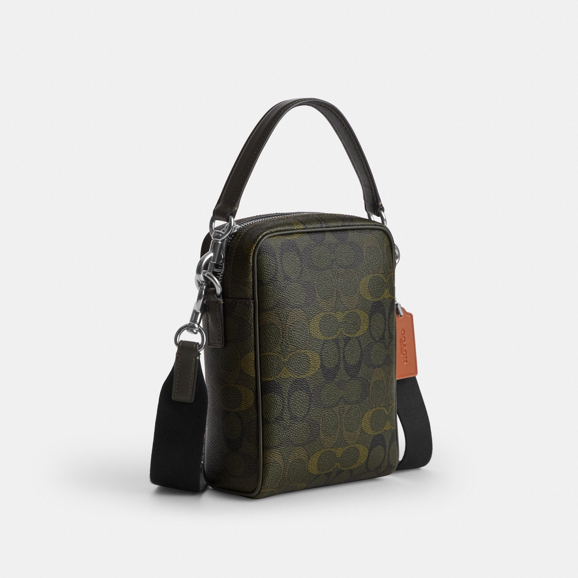Tristan Crossbody Bag 14 In Signature Camo Print