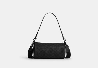 Andre Barrel Bag 24 In Signature Canvas