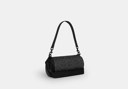 Andre Barrel Bag 24 In Signature Canvas