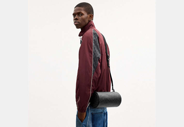 Andre Barrel Bag 24 In Signature Canvas
