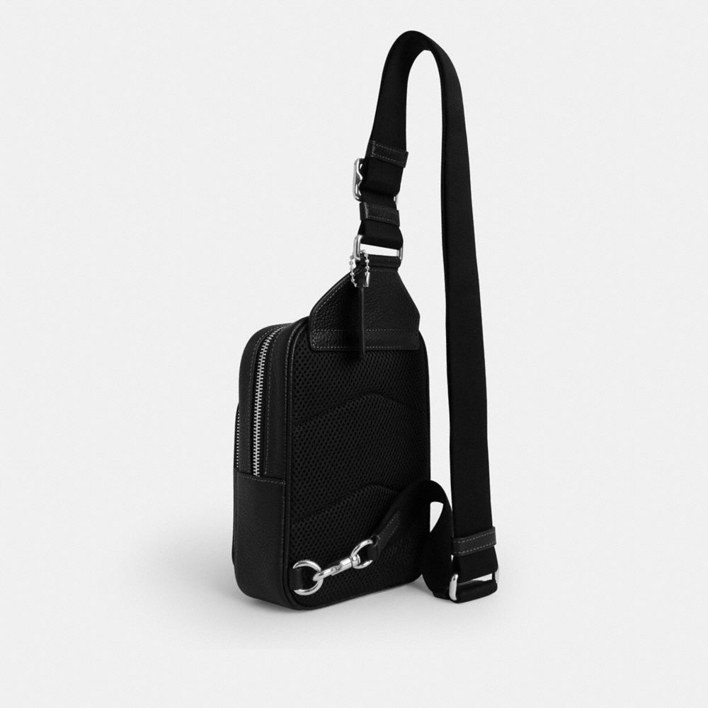 Racer Sling Pack In Loved Signature Denim