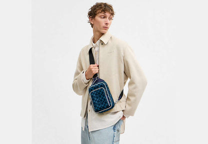 Racer Sling Pack In Signature Canvas