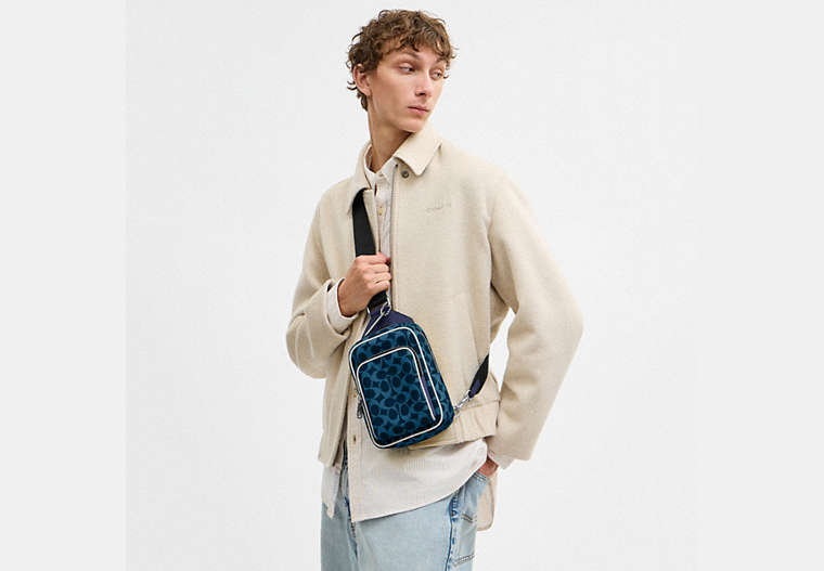 Racer Sling Pack In Signature Canvas