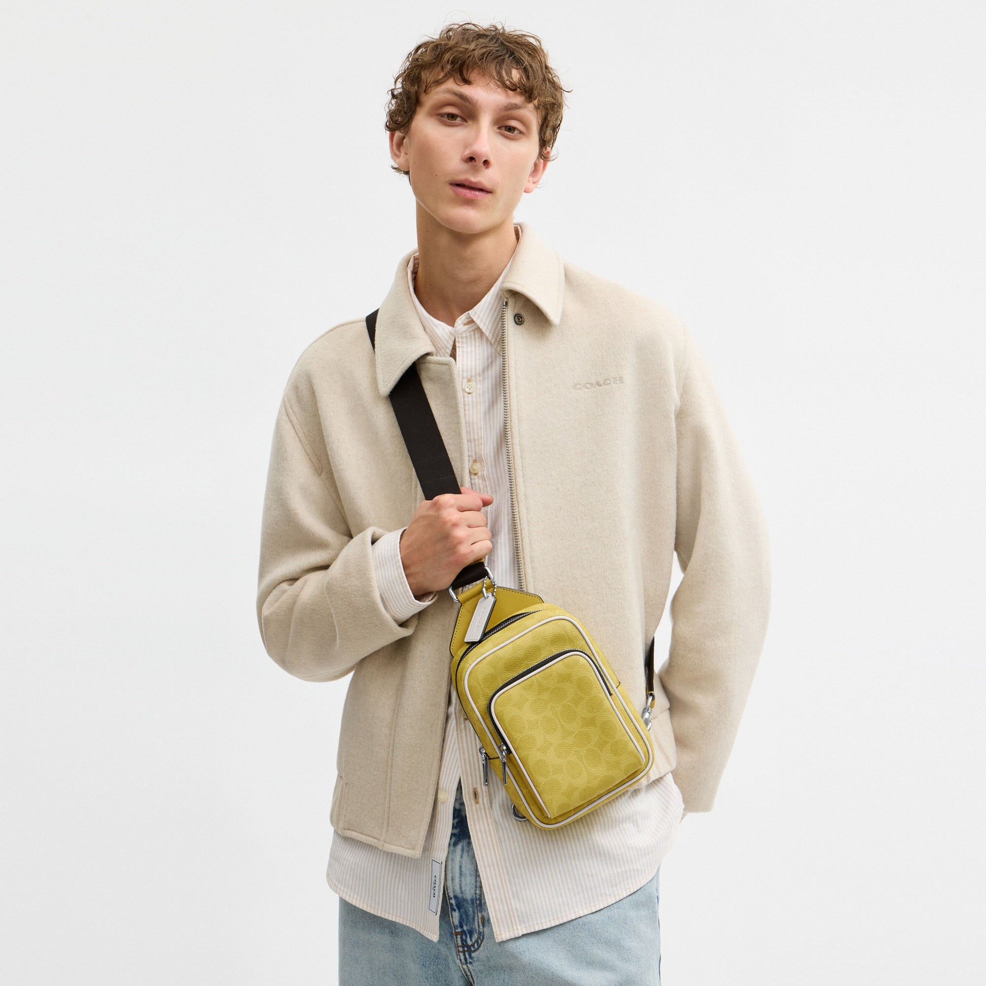 Racer Sling Pack In Signature Canvas