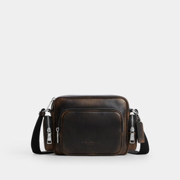 Fletcher Crossbody Bag In Loved Leather