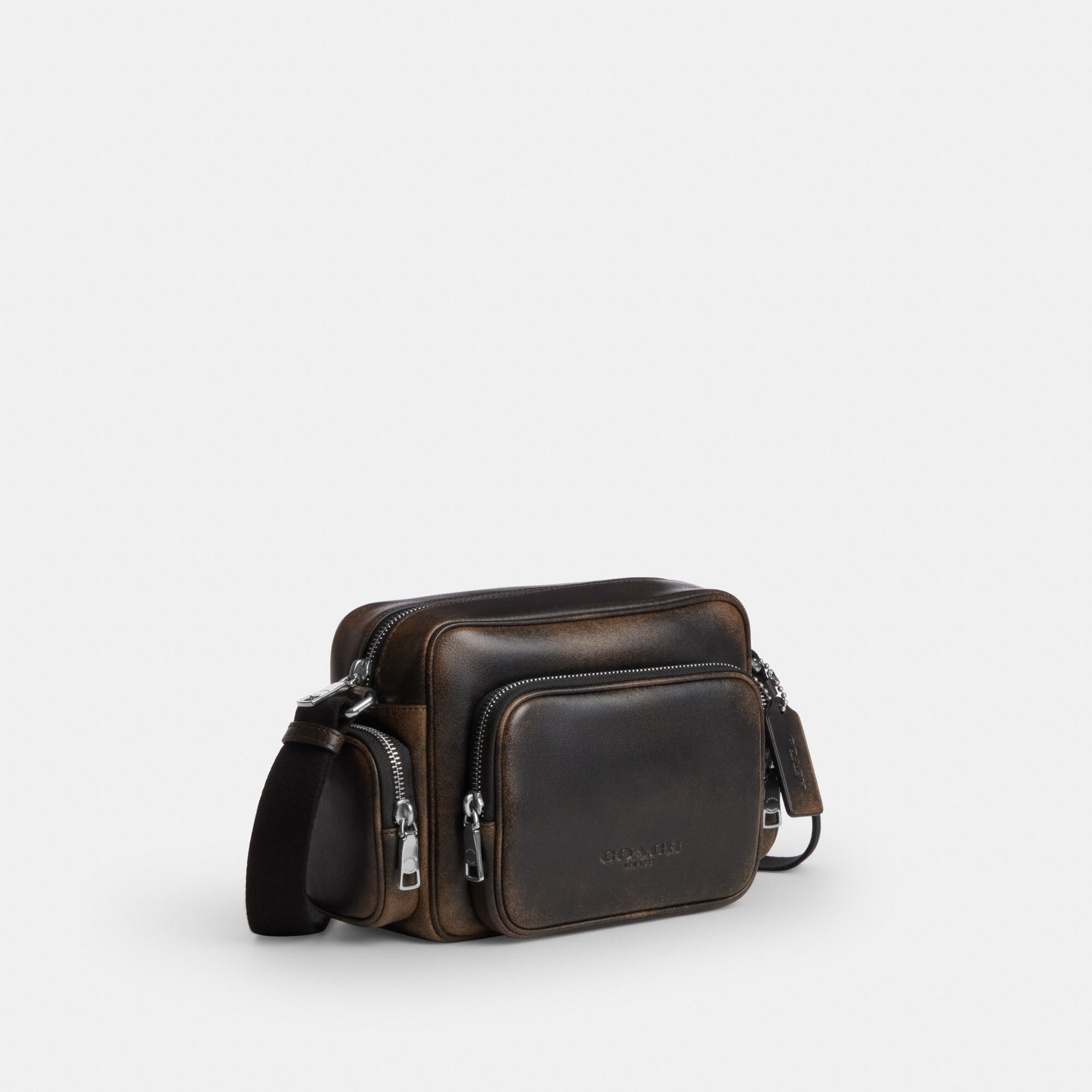 Fletcher Crossbody Bag In Loved Leather