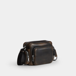 Fletcher Crossbody Bag In Loved Leather