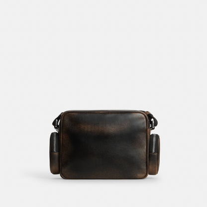 Fletcher Crossbody Bag In Loved Leather