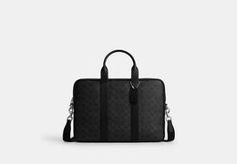 Austin Brief In Signature Canvas