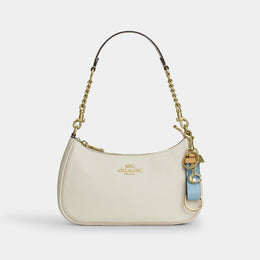 Trigger Snap Bag Charm In Signature Leather With Charm