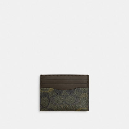 Slim Id Card Case In Loved Leather