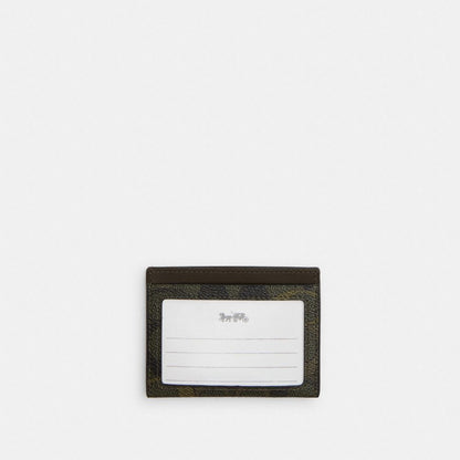 Slim Id Card Case In Loved Leather