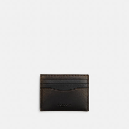 Slim Id Card Case In Loved Leather