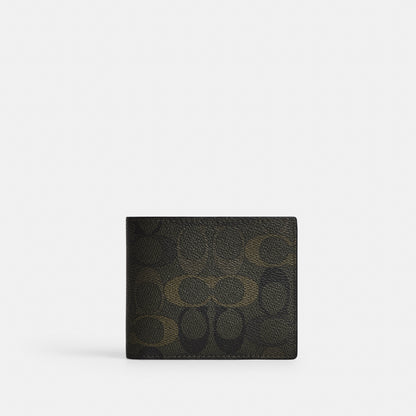 3-In-1 Wallet In Signature Camo Print