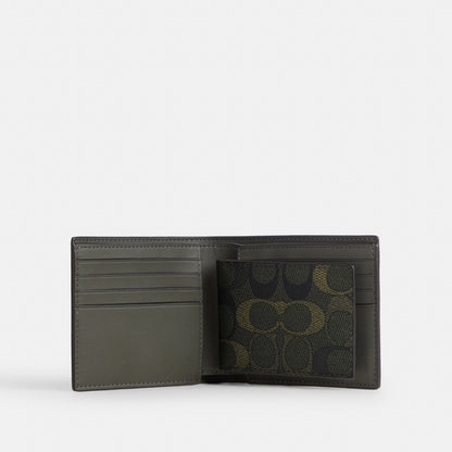 3-In-1 Wallet In Signature Camo Print