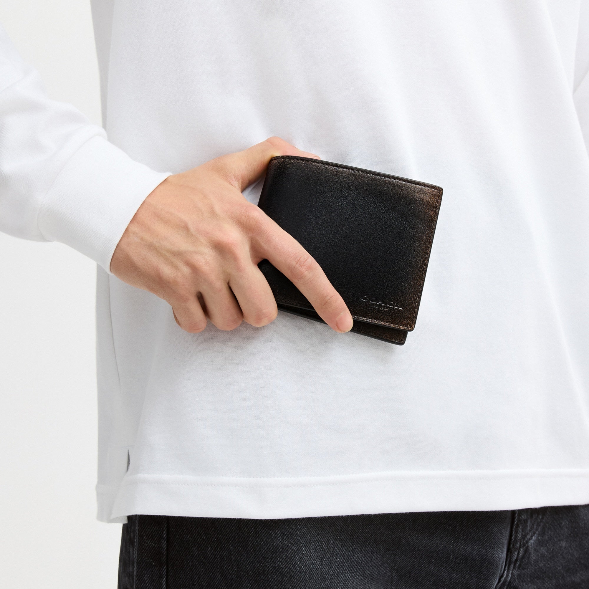 3-In-1 Wallet In Loved Leather