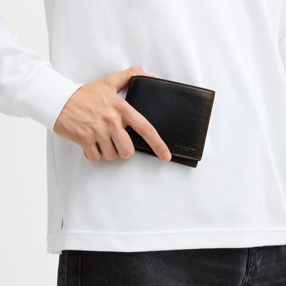 3-In-1 Wallet In Loved Leather