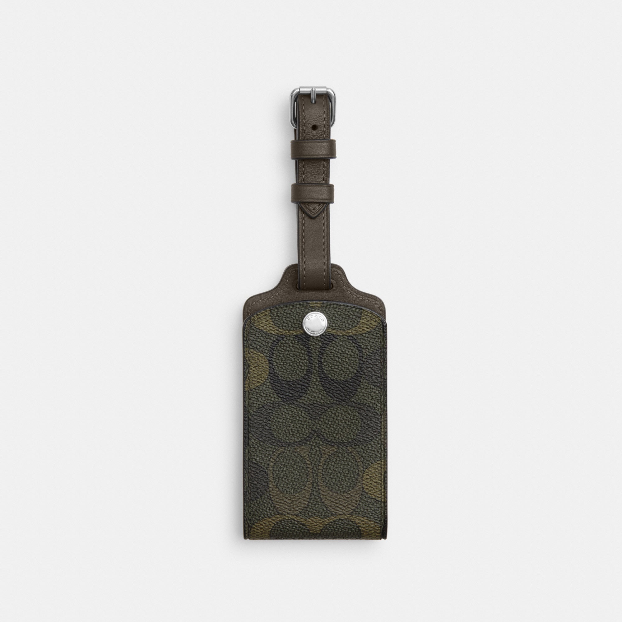 Luggage Tag In Signature Camo Print
