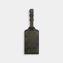 Luggage Tag In Signature Camo Print
