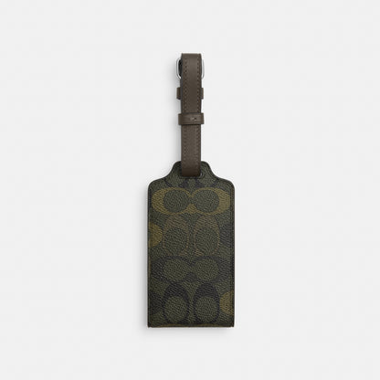Luggage Tag In Signature Camo Print