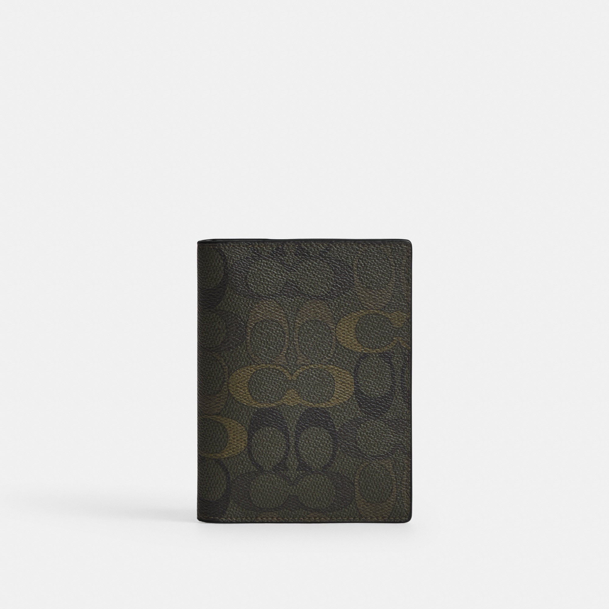Passport Card Case In Signature Camo Print