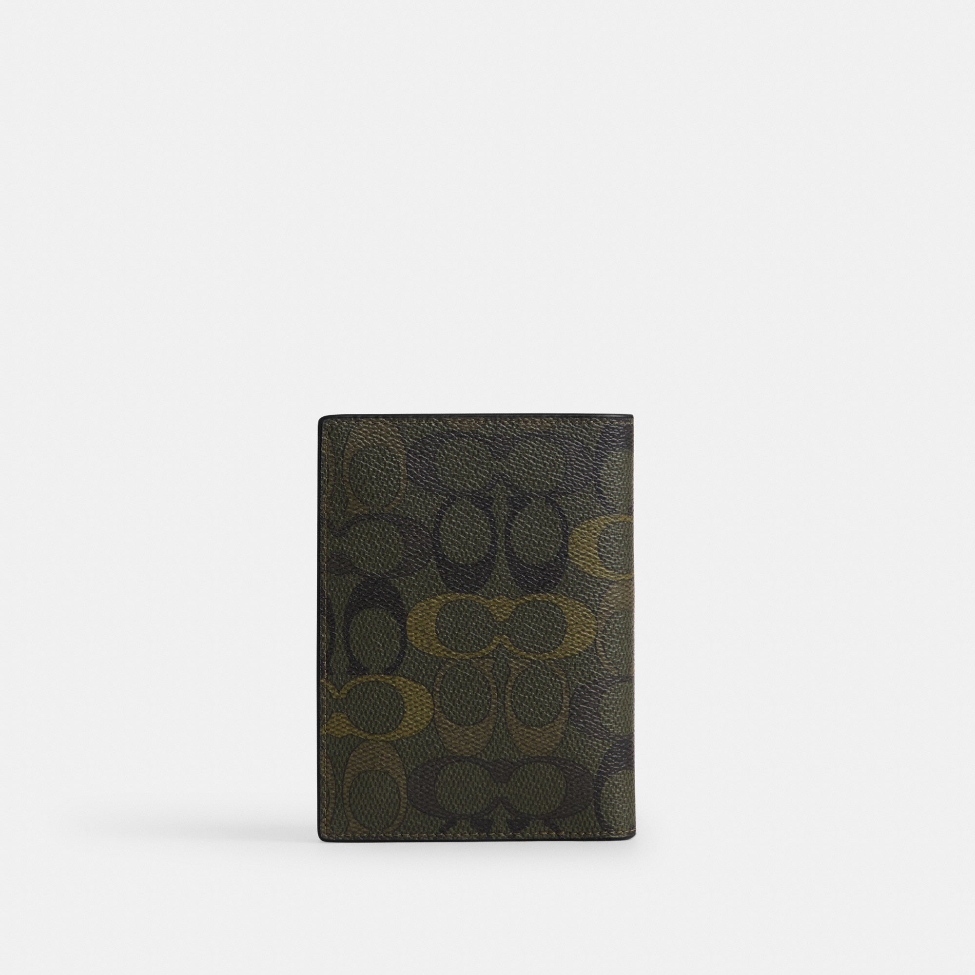 Passport Card Case In Signature Camo Print