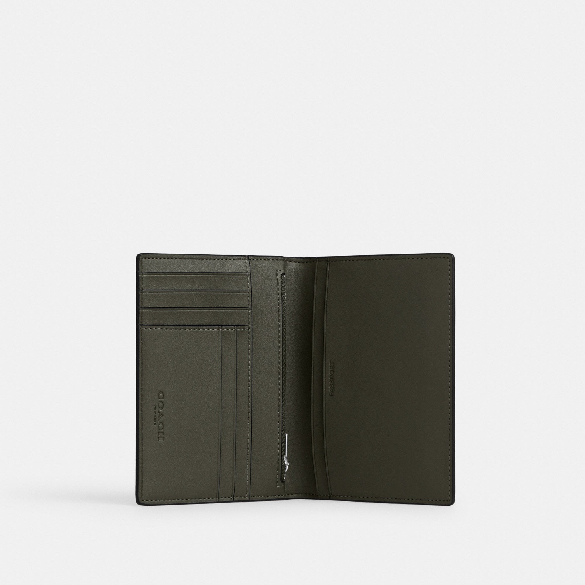 Passport Card Case In Signature Camo Print