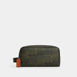 Large Travel Kit In Signature Camo Print