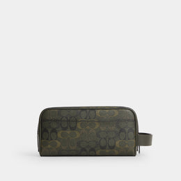Large Travel Kit In Signature Camo Print