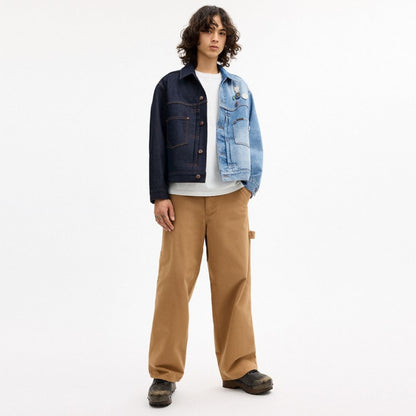 Coach | Brain Dead Split Denim Jacket In Recycled Cotton