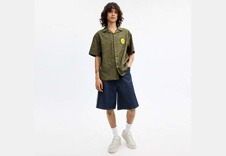 Coach | Brain Dead Signature Camp Shirt