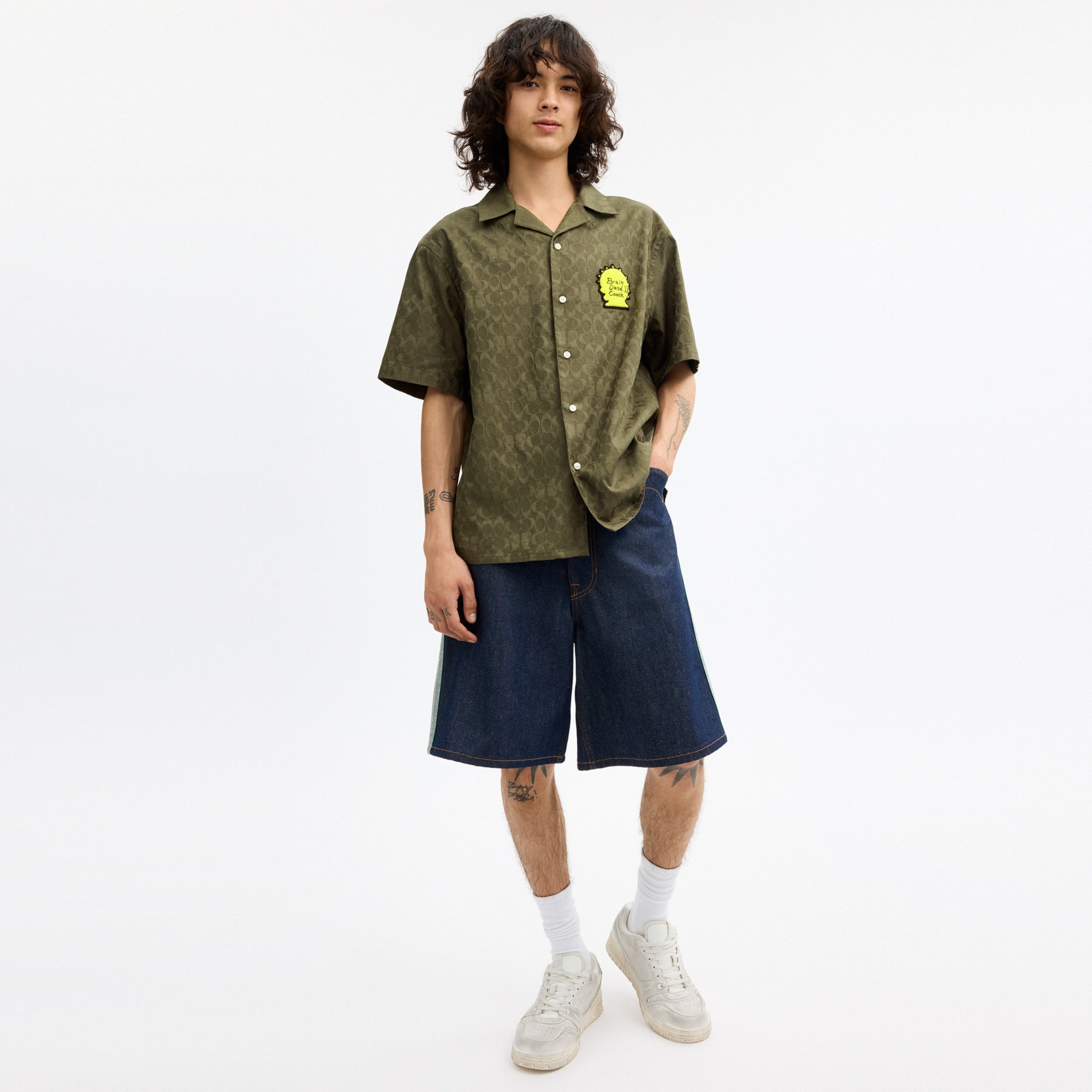 Coach | Brain Dead Signature Camp Shirt