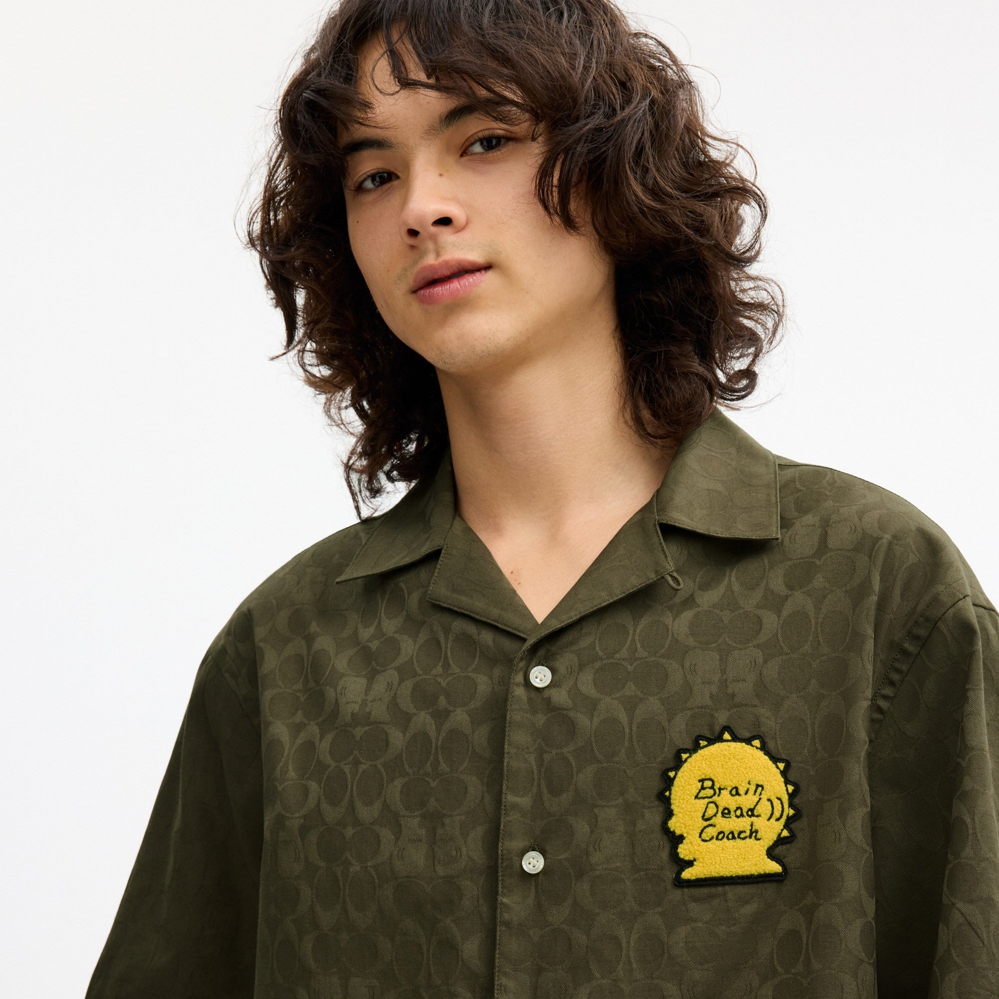 Coach | Brain Dead Signature Camp Shirt