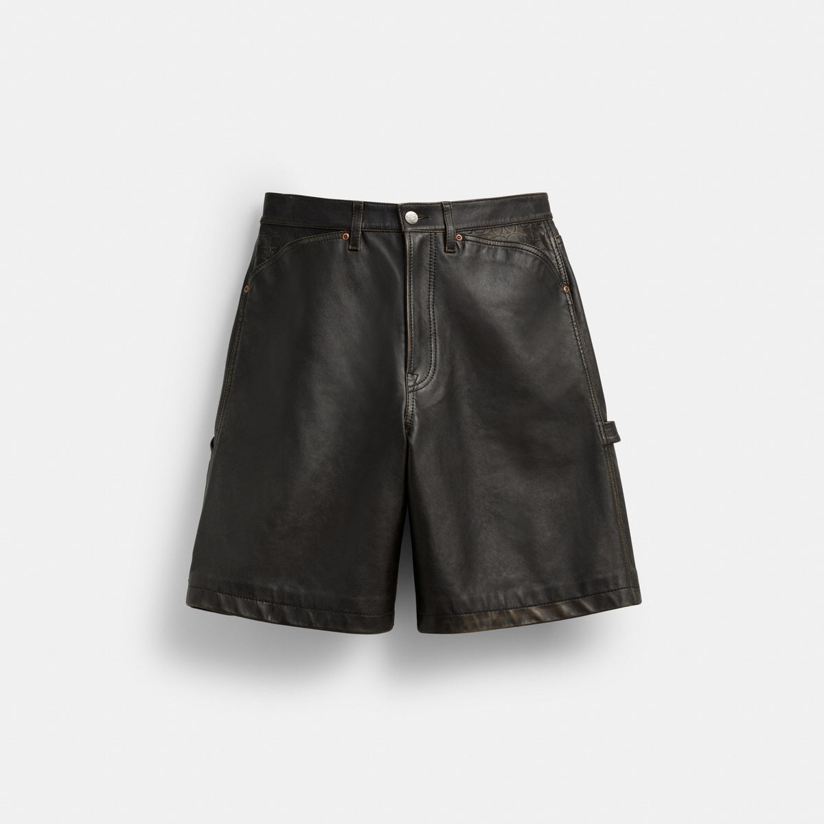 Coach | Brain Dead Loved Leather Shorts