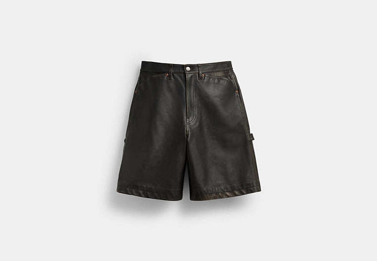Coach | Brain Dead Loved Leather Shorts