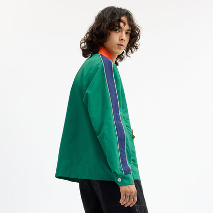 Coach | Brain Dead Nylon Racer Jacket In Recycled Polyamide