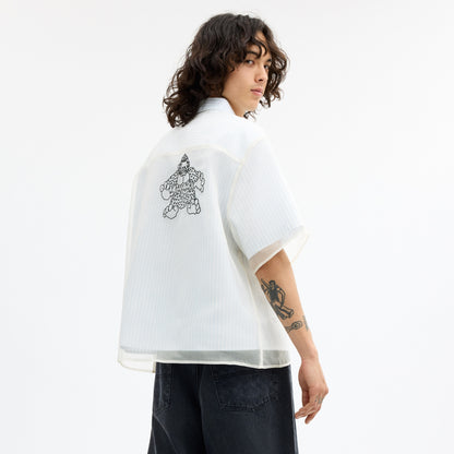 Coach | Brain Dead Striped Camp Shirt