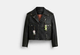 Coach | Brain Dead Leather Biker Jacket