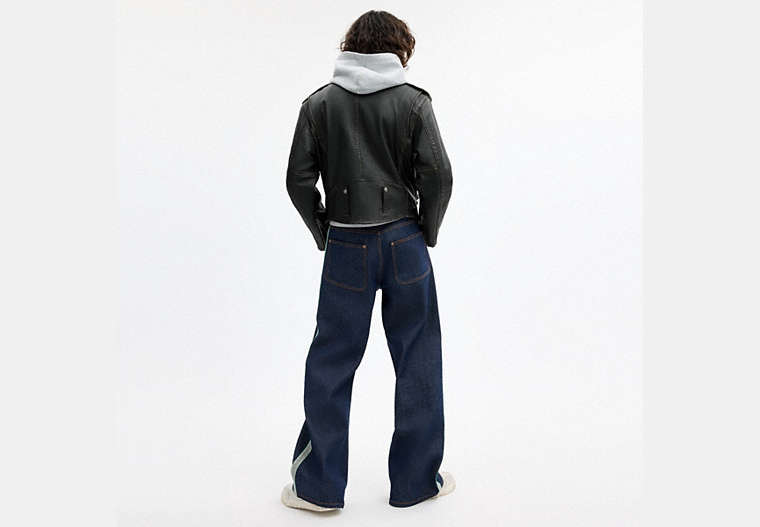 Coach | Brain Dead Leather Biker Jacket