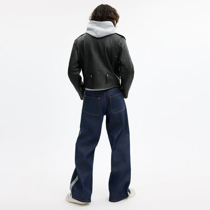Coach | Brain Dead Leather Biker Jacket