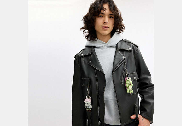 Coach | Brain Dead Leather Biker Jacket