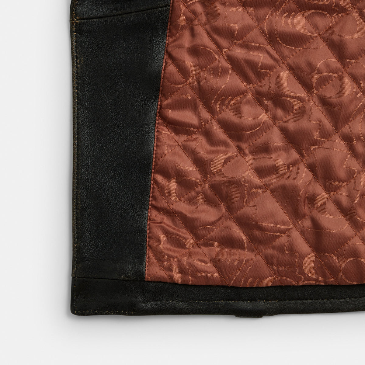 Coach | Brain Dead Leather Biker Jacket