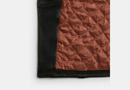 Coach | Brain Dead Leather Biker Jacket