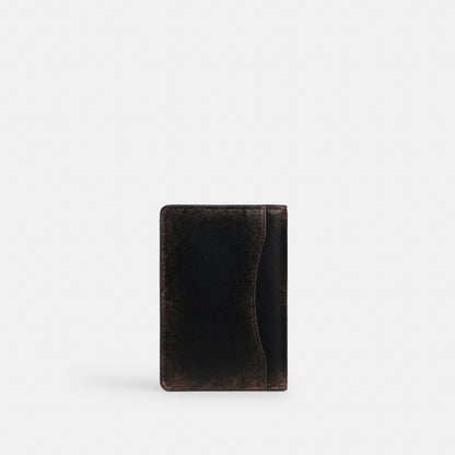 Id Card Wallet In Loved Leather