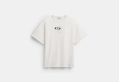 Coach | Brain Dead Head T-Shirt In Organic Cotton